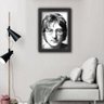 Quadro Decorativo Colou tá Colado Sem Furar a Parede - John Lennon Desenho Tam. A3 - 3