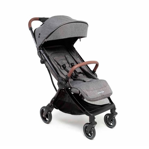 Carrinho de Bebê Eva³ Maxi-cosi 3 Posições + Mosqueteiro + Quebra-sol - Grey Maxi Cosi