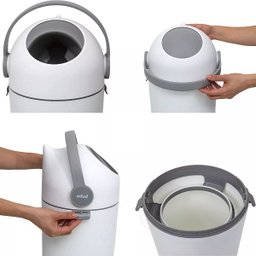 Lixo Magico ANTI-ODOR Lixeira Bloqueia Cheiro Fraldas Bebe Buba - 4