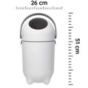 Ver imagem 5 de Lixo Magico ANTI-ODOR Lixeira Bloqueia Cheiro Fraldas Bebe Buba