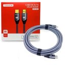 Ver imagem 2 de Cabo Hdmi 8k 60hz 2.1v Gold Ultra Hd para Tv Ps5 Bluray Projetor Monitor 5 Mts