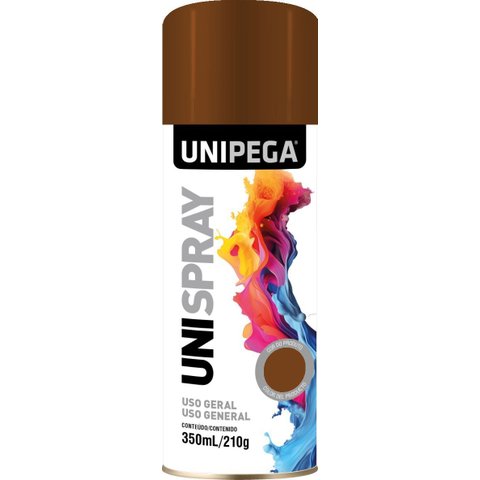 Spray Uso Geral Marrom 350ml210g Unipega