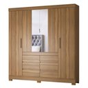 Ver imagem 3 de Guarda Roupa 4 Portas Reus Amendola