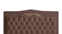 Ver imagem 2 de Kit Helena Cabeceira de Cama Painel e Calçadeira Baú Queen 160 Cm Suede Rosê Eli Móveis e Decoração