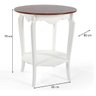 Mesa Lateral Apoio Sala Provence ATZ60 Branco - 2