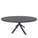 Ver imagem 1 de Mesa Sofisticação em Alumínio com Design Exclusivo e Acabamento Impecável Dubai Cinza/Gray Titanium