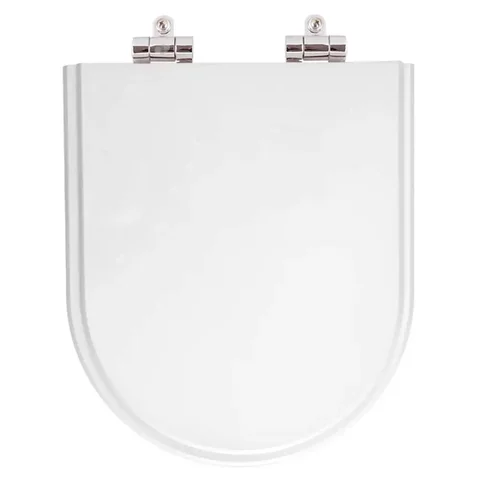 Assento Sanitário com Amortecedor Carrara Branco para Vaso Deca