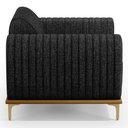 Ver imagem 2 de Kit 2 Poltronas Decorativas Base Gold D06 D-465 Chumbo