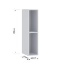 Ver imagem 2 de Nicho de Parede Modulado 20cm X 85cm Slim/classic/elegance Luciane