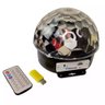 Luminária Globo Rgb Led Meia Bola Bluetooth Musical Balada Dj Bivolt - 5