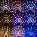 Ver imagem 7 de Luminária Globo Rgb Led Meia Bola Bluetooth Musical Balada Dj Bivolt