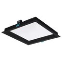 Ver imagem 1 de Painel Led Embutir Quadrado Recuado 24w 3000k Preto Stella