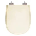 Ver imagem 1 de Assento Sanitário Poliester com Amortecedor Paris Bone (Bege Claro) para Vaso Ideal Standard