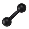 Halter Bola Pintado 8kg Para Ginastica e Musculação Unidade:Preto/Único - 1