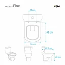 Ver imagem 3 de Tampa de Vaso Flox Branco para bacia Fiori