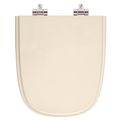 Assento Sanitário Poliester com Amortecedor Ibiza Pessego (Rosa Shell) para Vaso Incepa