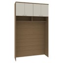 Ver imagem 1 de Guarda Roupa Modulado Ponte 04 Portas 234cm Setiba