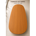 Ver imagem 7 de Mesa Jantar Orgânica Signature 160x90cm Cone Bolacha Freijó