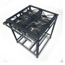 Ver imagem 1 de Fogão Industrial 4 Bocas Alta Pressão 30x30 sem Forno Mr Fogões