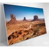 Quadro Monument Valley - 60x40 Cm - Vidro Impresso - 3