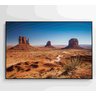 Quadro Monument Valley - 60x40 cm - Vidro Impresso - 6