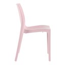 Ver imagem 5 de Cadeira Alice Estrutura em Plástico Polipropileno Rosa Claro Brilho Tramontina