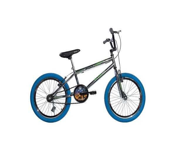 Bicicleta Aro 20 Tipo Cross Free Style Bmx Cromada Ello Bike