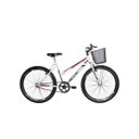 Ver imagem 1 de Bicicleta Aro 26 Aero Feminina Velox Branca - Ello Bike