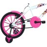 Bicicleta Infantil Aro 16 Paty Branca/Pink - Ello Bike - 2