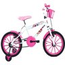 Bicicleta Infantil Aro 16 Paty Branca/Pink - Ello Bike - 1