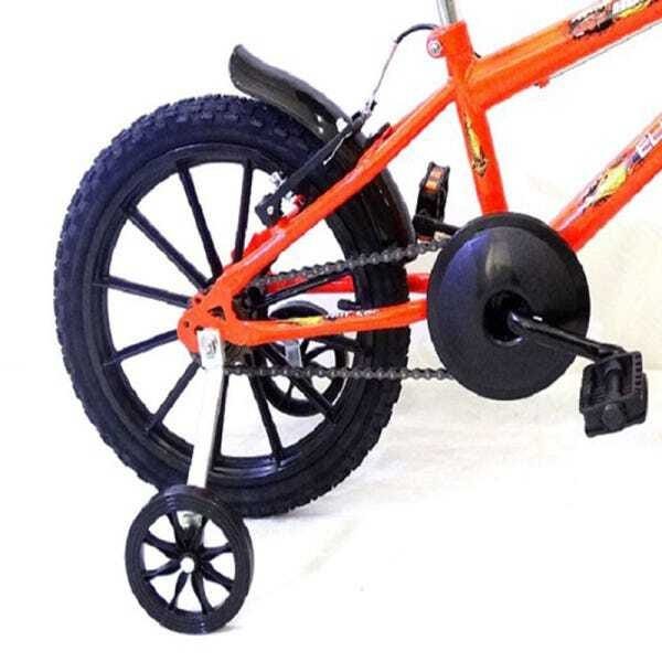 Bicicleta Infantil Aro 16 Hot Car Laranja - Ello Bike - 2