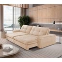 Ver imagem 1 de Sofá Gaia Linho 02 Módulos 90 Cm B25cm Meu Sofá Online A294 Linho Creme