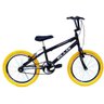 Bicicleta Aro 20 Tipo Cross Free Style Bmx Preta/Amarelo - Ello Bike - 1