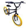 Bicicleta Aro 20 Tipo Cross Free Style Bmx Preta/Amarelo - Ello Bike - 2