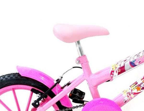 Bicicleta Infantil Aro 16 Paty Rosa/Pink - Ello Bike - 3