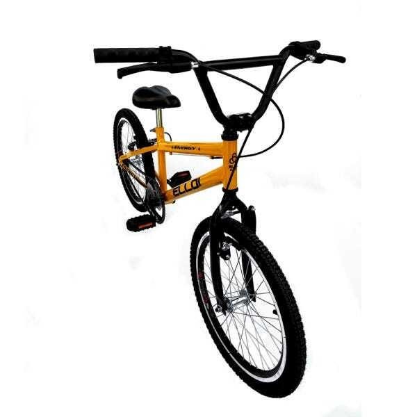 Bicicleta Aro 20 Tipo Cross Free Style Bmx Amarelo/Preto - Ello Bike - 2