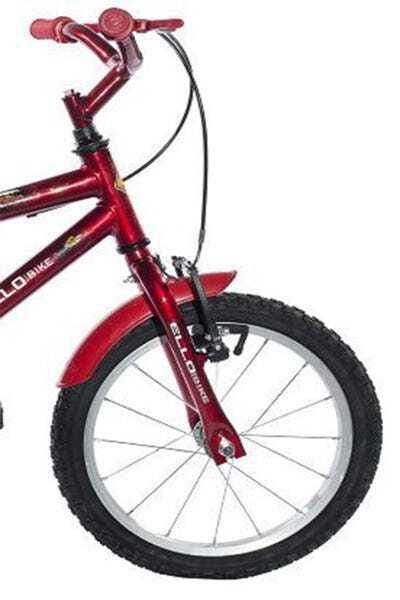 Bicicleta Infantil Aro 16 Roda Alumínio Hot Car Vermelha - Ello Bike - 3