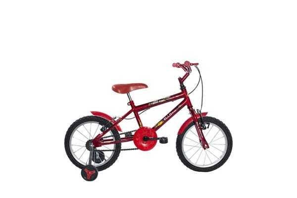 Bicicleta Infantil Aro 16 Roda Alumínio Hot Car Vermelha - Ello Bike - 1
