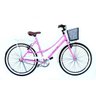 Bicicleta Caiçara Beach Brisa Aro 26 Vintage Retrô Rosa/Branco - Ello Bike - 1