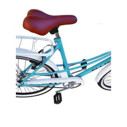 Bicicleta Caiçara Beach Brisa Aro 26 Vintage Retrô Azul/Branco - Ello Bike - 2