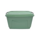 Ver imagem 5 de CAIXA ORGANIZADORA 50 LITROS MULTIUSO CONTAINER GRANDE EMPILHAVEL MULTUSO CASA QUARTO COZINHA