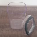 Ver imagem 4 de Pote Com Vedação Hermética Organizador Com Tampa Em Silicone 1 Litro Natural