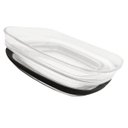 Ver imagem 5 de Pote Com Vedação Hermética Organizador Com Tampa Em Silicone 1 Litro Natural