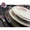 Conjunto de Pratos e Xícaras 60 Peças Vitória Schmidt Aparelho de Jantar e Chá 60 Peças Vitó - 4