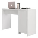 Ver imagem 3 de Mesa Escrivaninha para Computador/Notebook Germai Duna Branco Acetinado