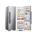 Ver imagem 1 de Geladeira Consul Inox Frost Free 220v Freezer em Baixo 397 Litros
