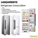Ver imagem 3 de Geladeira Consul Inox Frost Free 220v Freezer em Baixo 397 Litros