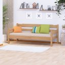 Ver imagem 4 de Sofa Cama Esmeralda de Madeira Maciça Cor Nogueira Transforme Seu Espaço com Conforto e Elegância