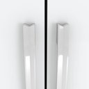 Ver imagem 4 de Guarda Roupa Casal Caju 6 Portas e Penteadeira Daila com Led Branco - Henn
