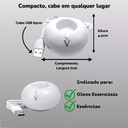 Ver imagem 4 de Difusor Aromatizador Elétrico Usb Via Aroma